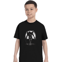 Load image into Gallery viewer, Shirts T-Shirts, Youth / XS / Black Moonlight Unit 01
