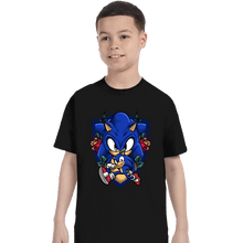 Load image into Gallery viewer, Daily_Deal_Shirts T-Shirts, Youth / XS / Black Sonic The Hedgehog
