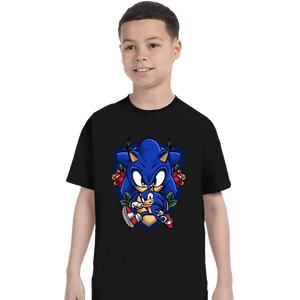 Daily_Deal_Shirts T-Shirts, Youth / XS / Black Sonic The Hedgehog