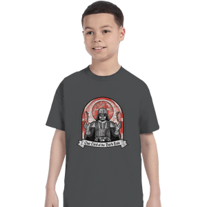 Shirts T-Shirts, Youth / XS / Charcoal Our Lord Of The Dark Side