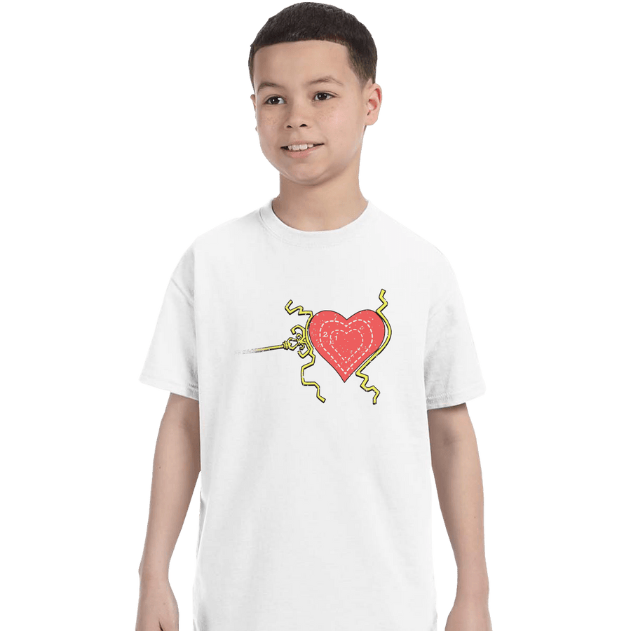 Shirts T-Shirts, Youth / XL / White Grinch Heart