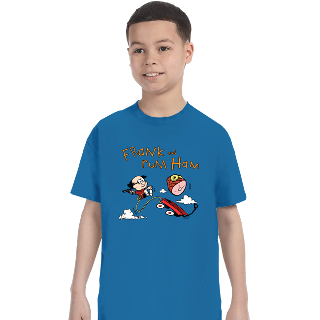 Secret_Shirts T-Shirts, Youth / XS / Sapphire Frank & Rum Ham