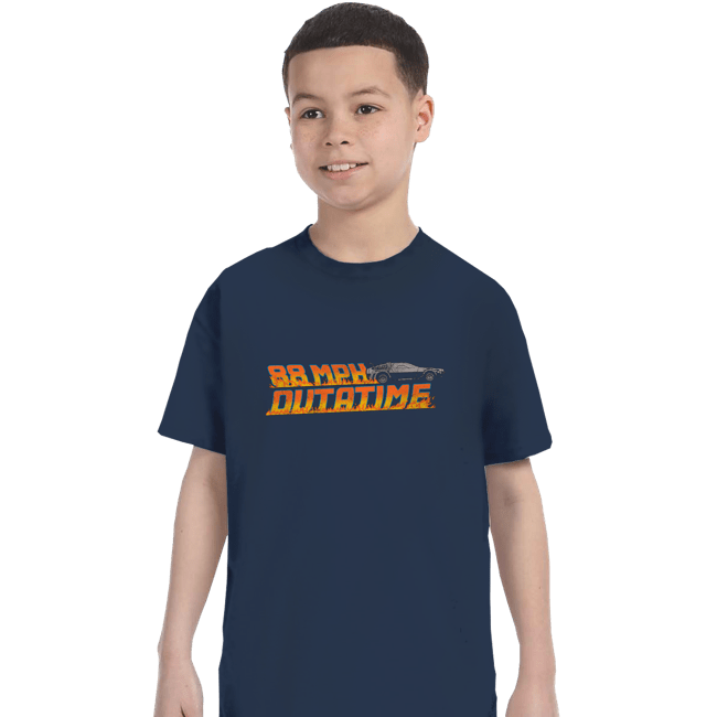 Daily_Deal_Shirts T-Shirts, Youth / XS / Navy Vintage Outatime
