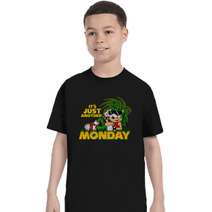 Shirts T-Shirts, Youth / XS / Black Manic Monday