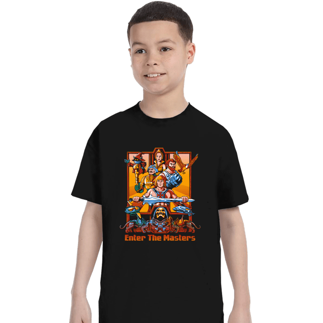 Shirts T-Shirts, Youth / XS / Black Enter The Masters