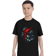 Load image into Gallery viewer, Shirts T-Shirts, Youth / XS / Black Red Storm
