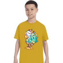 Load image into Gallery viewer, Shirts T-Shirts, Youth / XS / Daisy Magical Silhouettes - Chocobo
