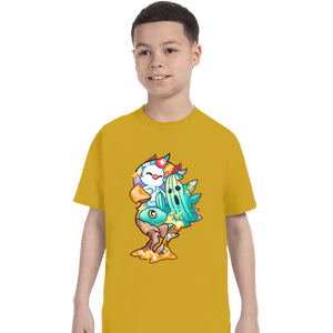 Shirts T-Shirts, Youth / XS / Daisy Magical Silhouettes - Chocobo