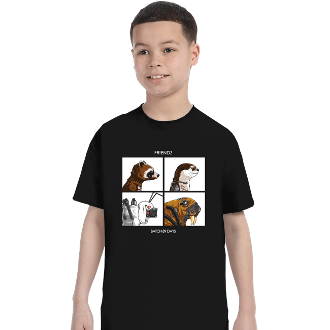 Daily_Deal_Shirts T-Shirts, Youth / XS / Black Batch 89 Days