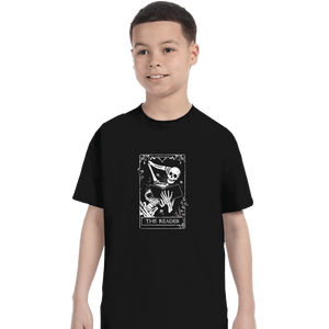 Daily_Deal_Shirts T-Shirts, Youth / XS / Black The Reader