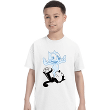 Load image into Gallery viewer, Secret_Shirts T-Shirts, Youth / XS / White RIP The Cat
