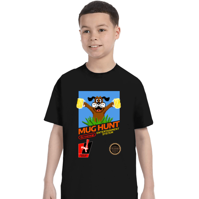 Secret_Shirts T-Shirts, Youth / XS / Black Mug Hunt