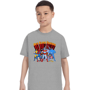 Secret_Shirts T-Shirts, Youth / XS / Sports Grey The 90s Superfriends