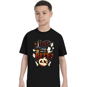 Daily_Deal_Shirts T-Shirts, Youth / XS / Black Just One Bite