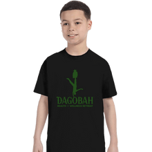 Load image into Gallery viewer, Daily_Deal_Shirts T-Shirts, Youth / XS / Black Dagobah Health And Wellness Retreat
