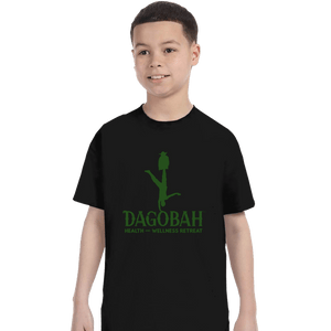 Daily_Deal_Shirts T-Shirts, Youth / XS / Black Dagobah Health And Wellness Retreat