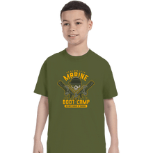 Load image into Gallery viewer, Shirts T-Shirts, Youth / XS / Military Green Colonial Marine s

