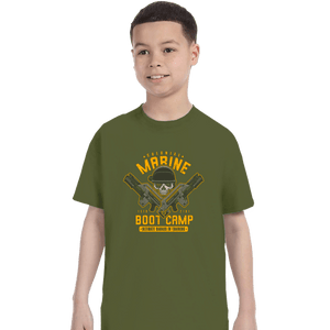 Shirts T-Shirts, Youth / XS / Military Green Colonial Marine s