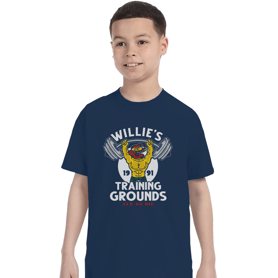 Shirts T-Shirts, Youth / XL / Navy Willie's Training Grounds