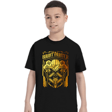 Load image into Gallery viewer, Daily_Deal_Shirts T-Shirts, Youth / XS / Black Samus Foil Crest
