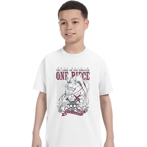 Shirts T-Shirts, Youth / XL / White Meow D Luffy