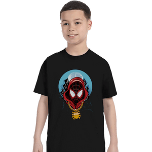 Shirts T-Shirts, Youth / XL / Black Spider Chain