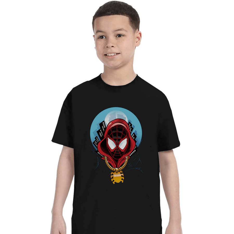 Shirts T-Shirts, Youth / XL / Black Spider Chain