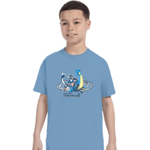 Load image into Gallery viewer, Shirts T-Shirts, Youth / XS / Powder Blue Trainer Mercury
