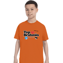 Load image into Gallery viewer, Daily_Deal_Shirts T-Shirts, Youth / XS / Orange Top Brahmin
