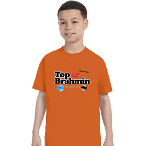 Daily_Deal_Shirts T-Shirts, Youth / XS / Orange Top Brahmin