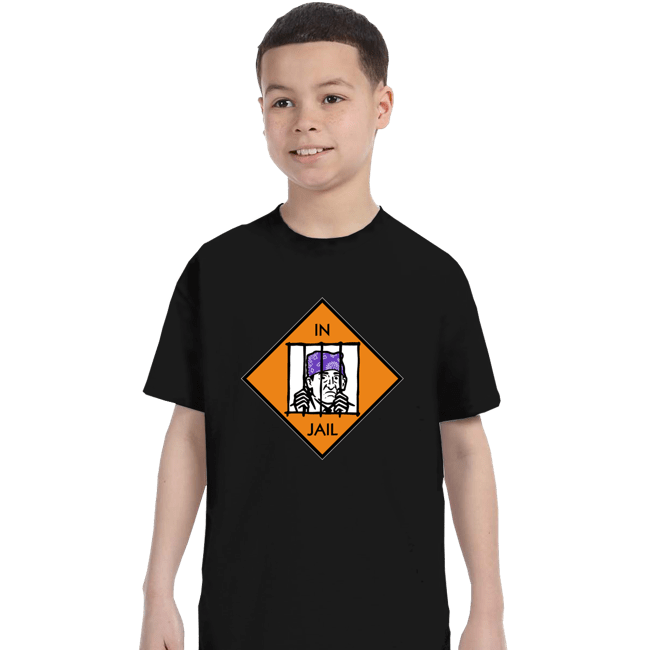 Secret_Shirts T-Shirts, Youth / XS / Black Board Game Prisoner