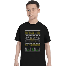 Load image into Gallery viewer, Shirts T-Shirts, Youth / XS / Black Dalek Xmas
