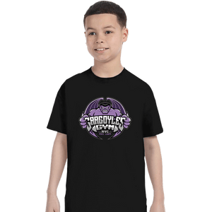 Secret_Shirts T-Shirts, Youth / XS / Black Gargoyles Gym