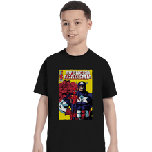 Load image into Gallery viewer, Shirts T-Shirts, Youth / XL / Black Avenger Academia
