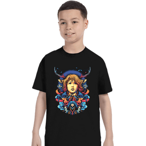 Shirts T-Shirts, Youth / XS / Black Real Human Boy