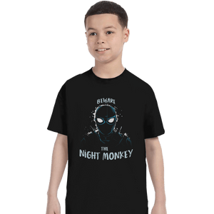 Shirts T-Shirts, Youth / XL / Black Night Monkey