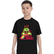 Load image into Gallery viewer, Secret_Shirts T-Shirts, Youth / XS / Black Handy Rainbow
