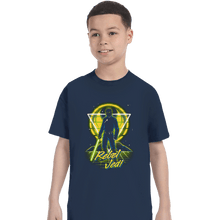 Load image into Gallery viewer, Shirts T-Shirts, Youth / XS / Navy Retro Rebel Jedi
