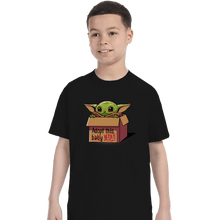 Load image into Gallery viewer, Shirts T-Shirts, Youth / XL / Black Adopt This Jedi
