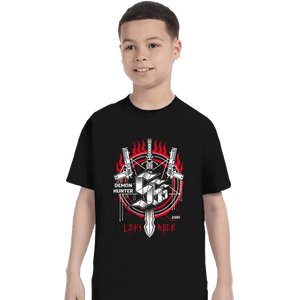 Shirts T-Shirts, Youth / XS / Black Triple S Hunter