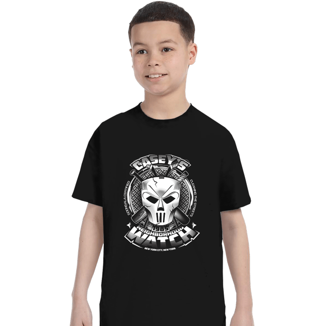 Shirts T-Shirts, Youth / XS / Black Neighborhood Watch