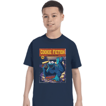 Load image into Gallery viewer, Daily_Deal_Shirts T-Shirts, Youth / XS / Navy Cookie Fiction
