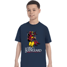 Load image into Gallery viewer, Daily_Deal_Shirts T-Shirts, Youth / XS / Navy The Merc&#39;s Bodyguard
