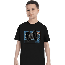 Load image into Gallery viewer, Shirts T-Shirts, Youth / XS / Black Imperial Fighter

