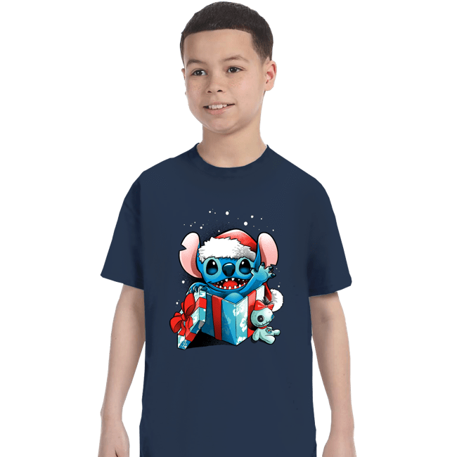 Daily_Deal_Shirts T-Shirts, Youth / XS / Navy The Christmas Experiment