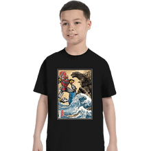 Load image into Gallery viewer, Daily_Deal_Shirts T-Shirts, Youth / XS / Black King of the Monsters vs Megazord
