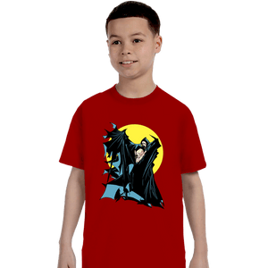 Secret_Shirts T-Shirts, Youth / XS / Red Pick Up The Phone Comic Cover