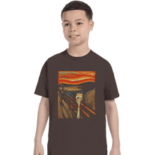 Load image into Gallery viewer, Shirts T-Shirts, Youth / XL / Dark Chocolate Screaming Forky

