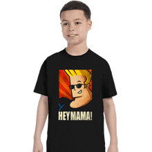 Load image into Gallery viewer, Daily_Deal_Shirts T-Shirts, Youth / XS / Black Hey Mama!
