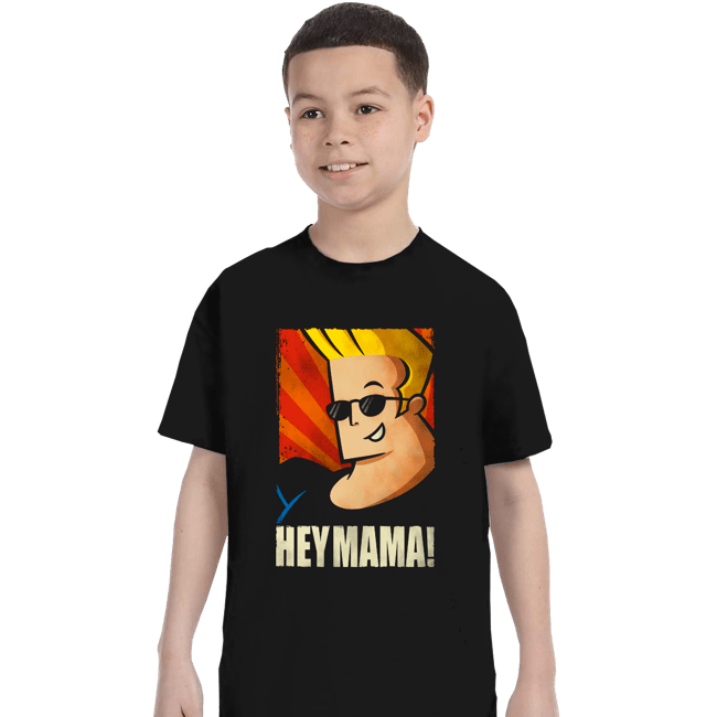 Daily_Deal_Shirts T-Shirts, Youth / XS / Black Hey Mama!